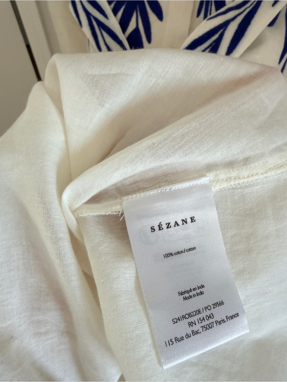 Sezane Andinette Dress with Sezane Gift Item - Picture 6 of 9